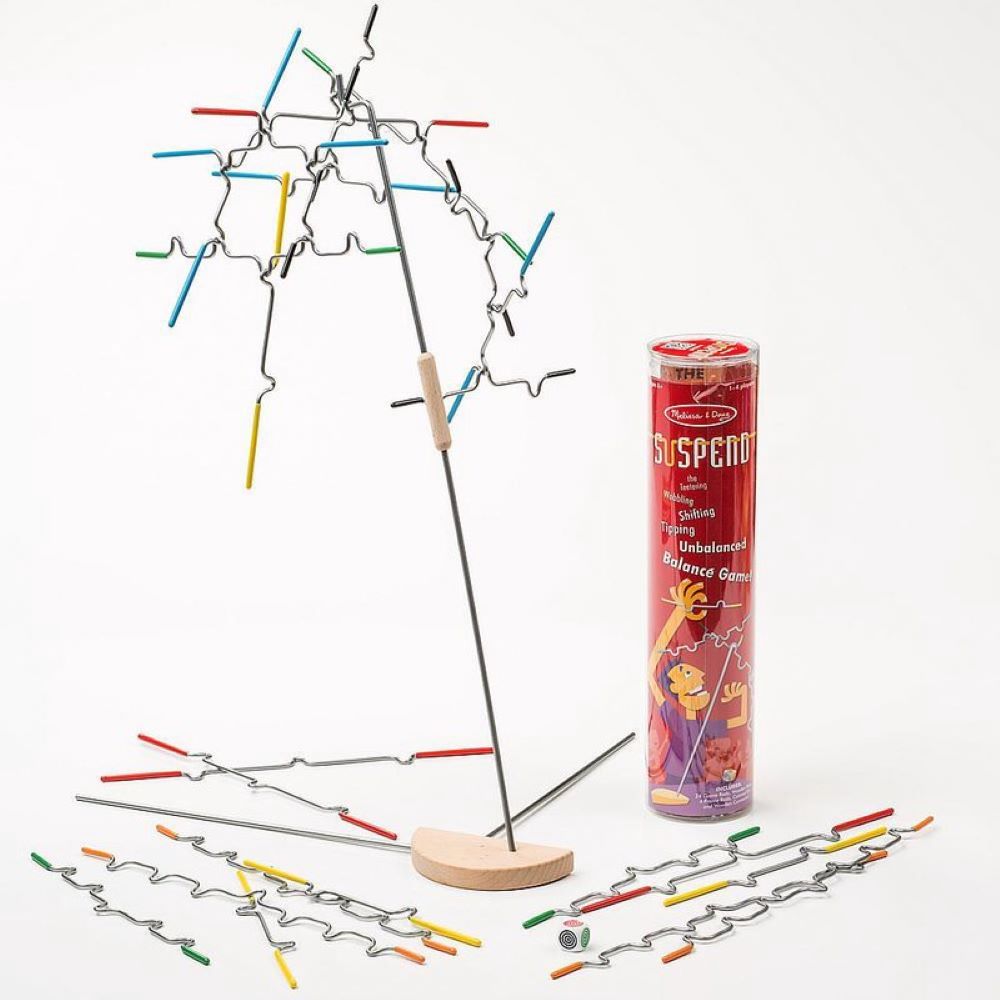 Melissa &#x26; Doug Suspend Family Game (31 pcs) - Wire Balance Game, Family Game Night Activities, For Kids Ages 8+