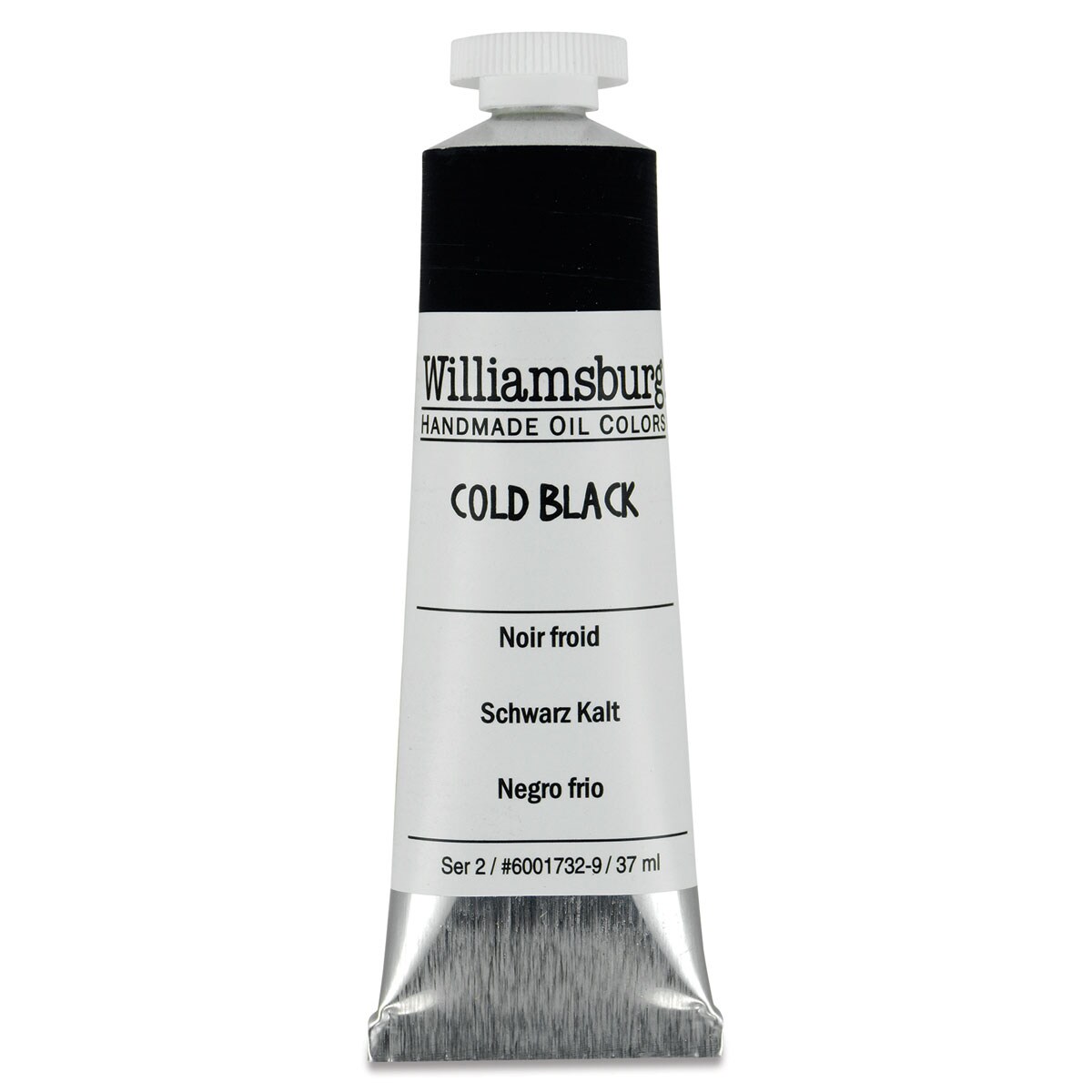 Williamsburg Handmade Oil Paint - Cold Black 37 ml