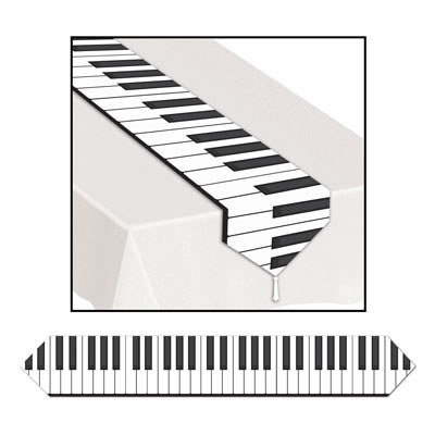 Piano Keyboard Table Runner
