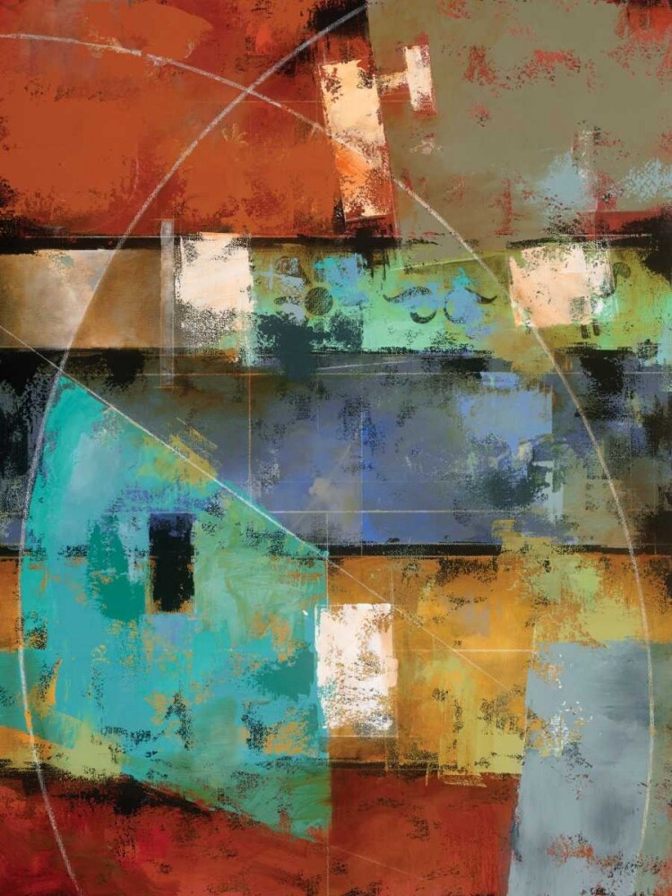 Uptown Split Poster Print by Ken Berman - Item # VARPDX17069
