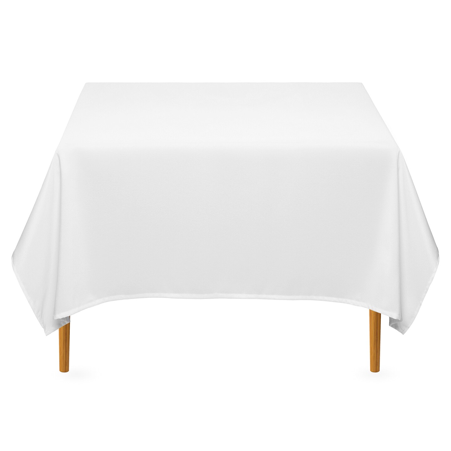 Lann's Linens - Square Premium Tablecloth for Wedding / Banquet / Restaurant - Polyester Fabric Table Cloth