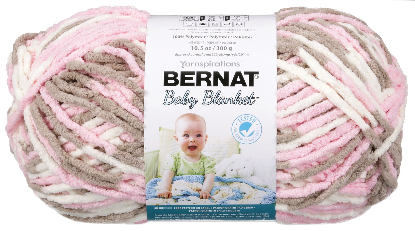 Bernat Baby Blanket Big Ball YarnLittle Petunias Michaels
