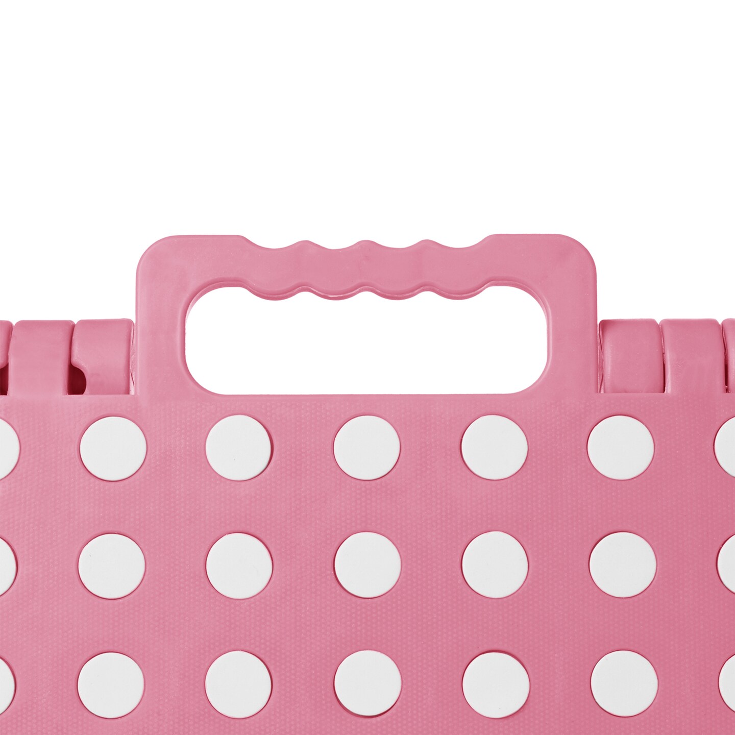 Casafield Folding Step Stools with Handle (Set of 2) - Portable Collapsible Small Plastic Foot Stool - Use in the Kitchen, Bathroom and Bedroom