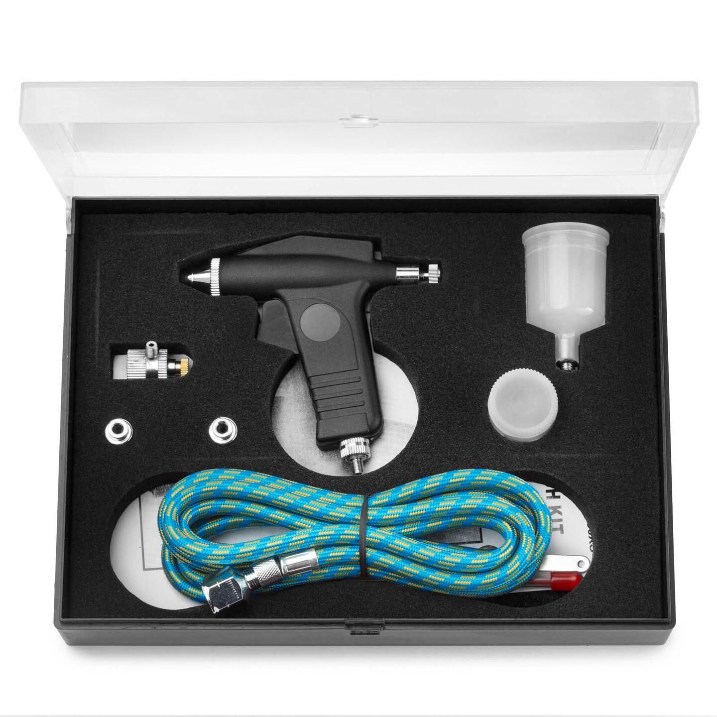 PointZero Trigger Style 2cc Gravity-feed Airbrush 2 Tip Set (.3mm .5mm)