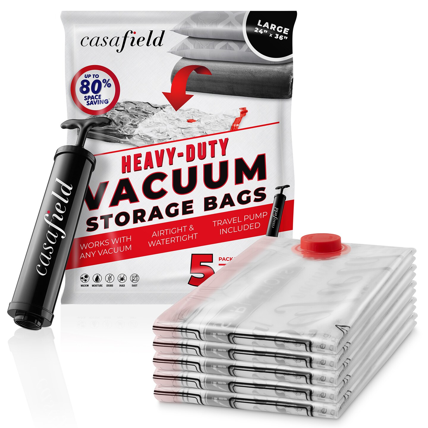 Vacuum Storage Bags, Space Saver Bags, Compression Storage Bags