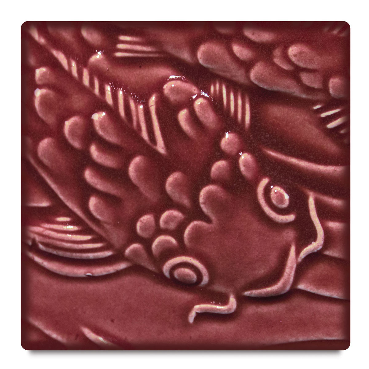 Amaco Liquid Gloss Glaze - Pint, Red Brown, Transparent