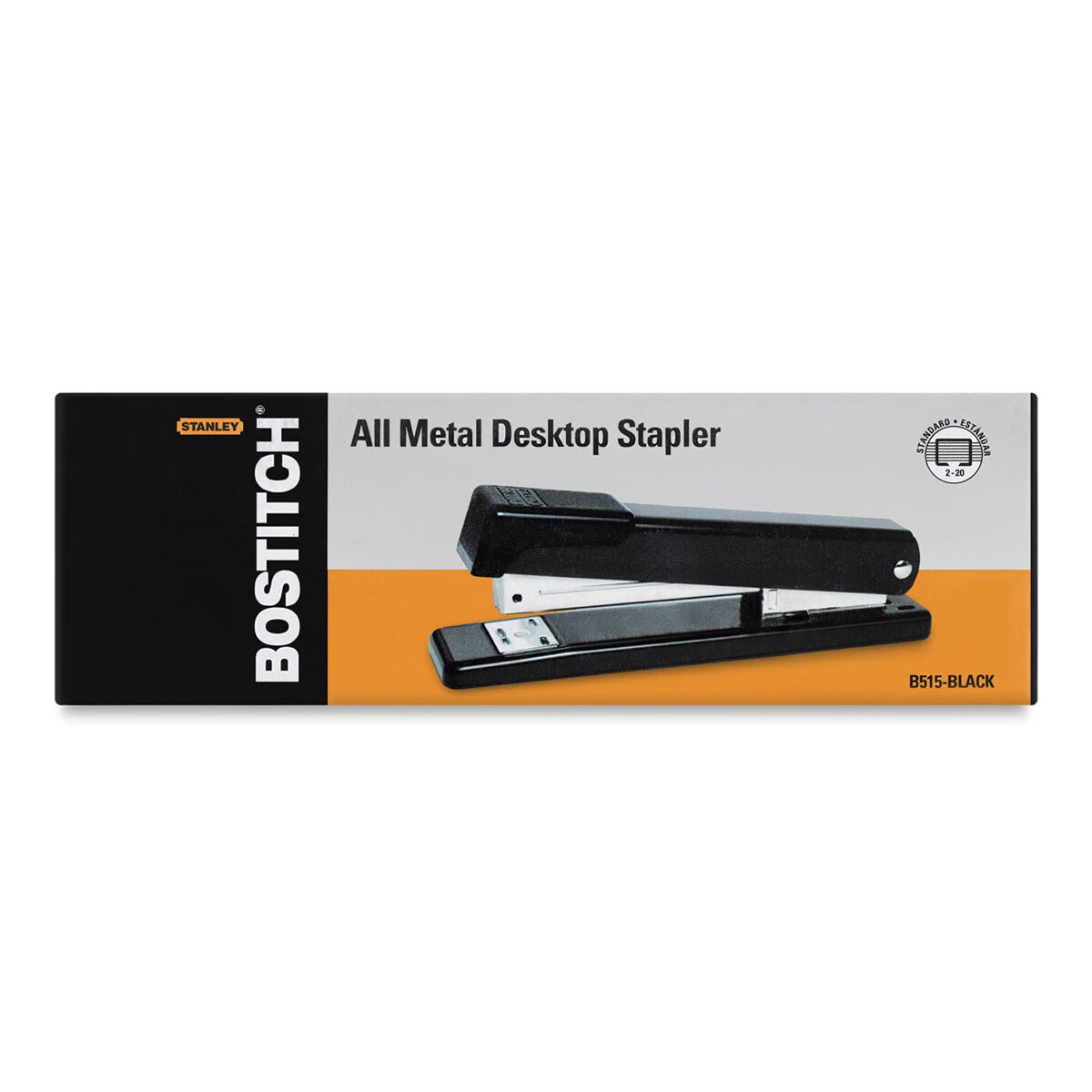 All-Metal Black Stapler