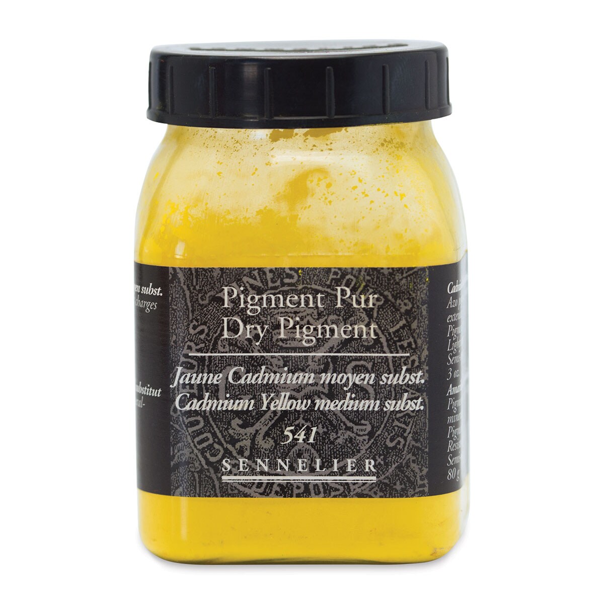 Sennelier Dry Pigment - Cadmium Yellow Medium Hue, 80 g jar