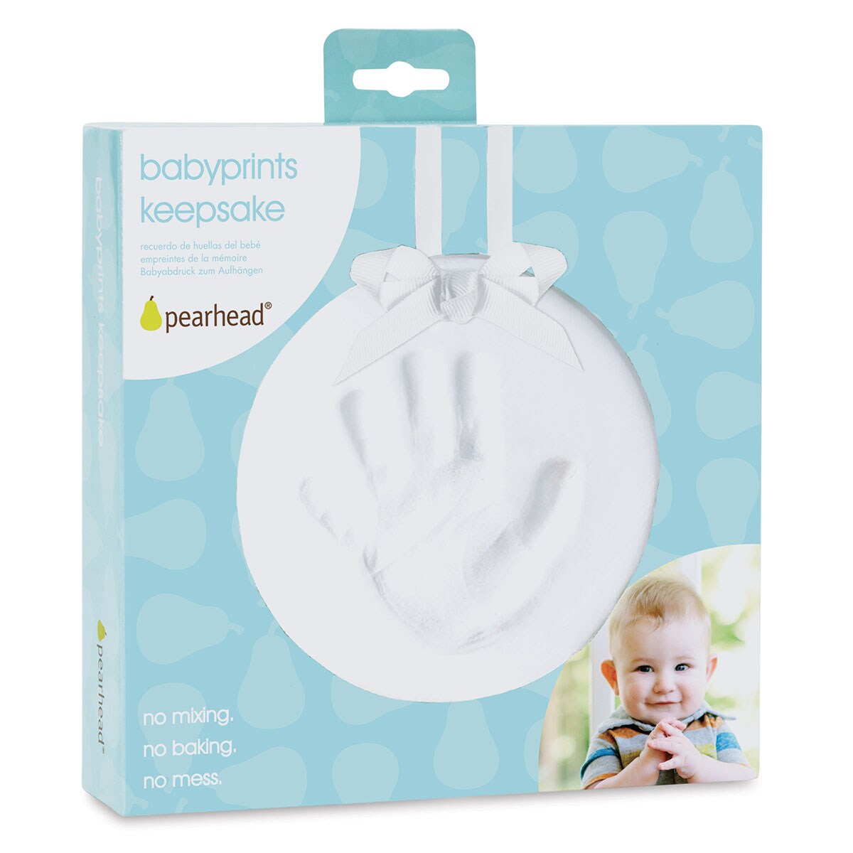 Pearhead Babyprints Keepsake - White