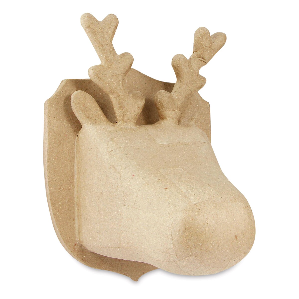 DecoPatch Paper Mache Animal Head Trophy - Reindeer, Large