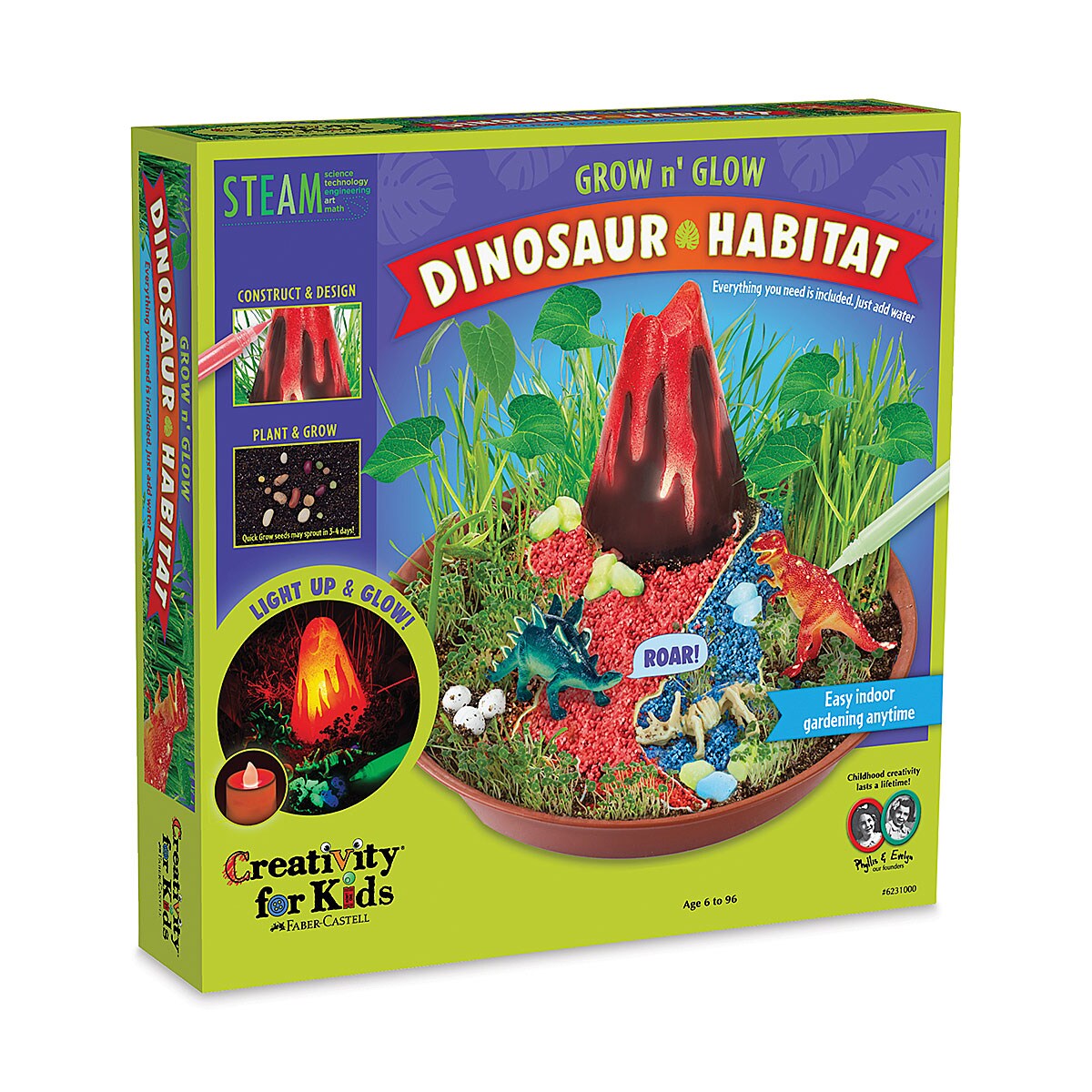 Grow n&#x2019; Glow Dinosaur Habitat