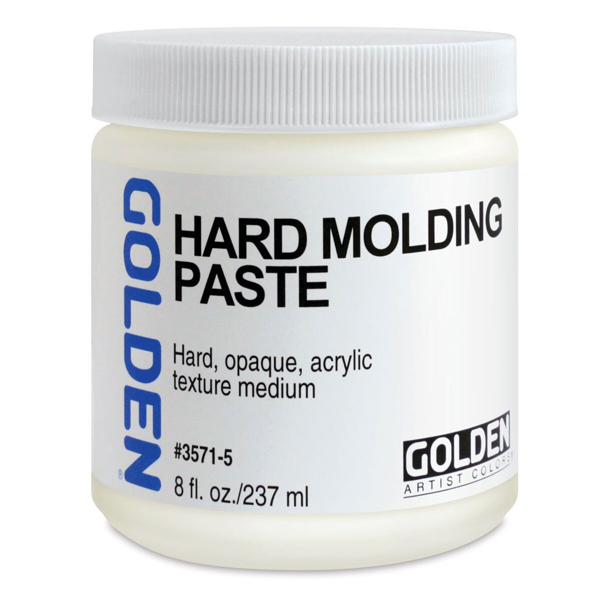 Golden- Hard Molding Paste, 8 oz jar