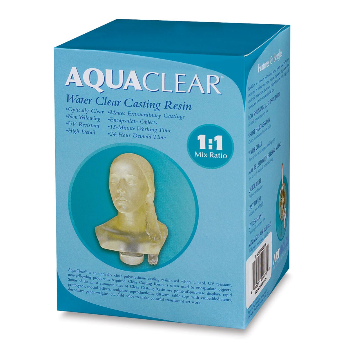 ArtMolds AquaClear Resin - 16 oz
