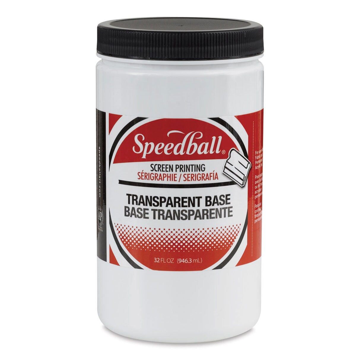 Speedball Fabric and Acrylic Screen Printing Transparent Base - Quart