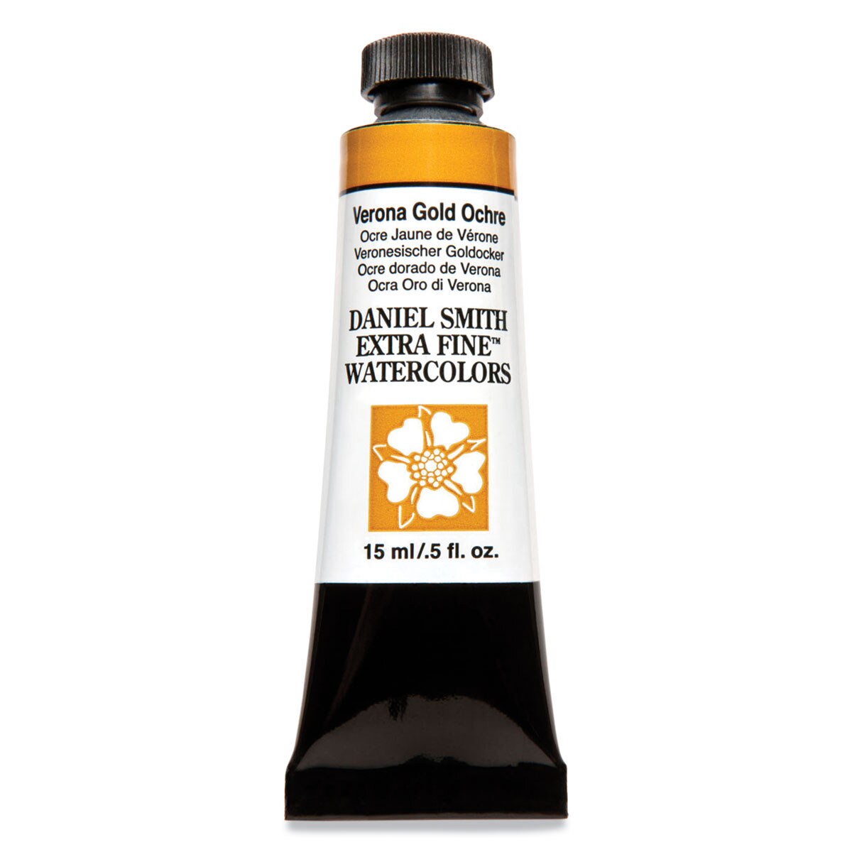 Daniel Smith Extra Fine Watercolor - Verona Gold Ochre, 15 ml Tube