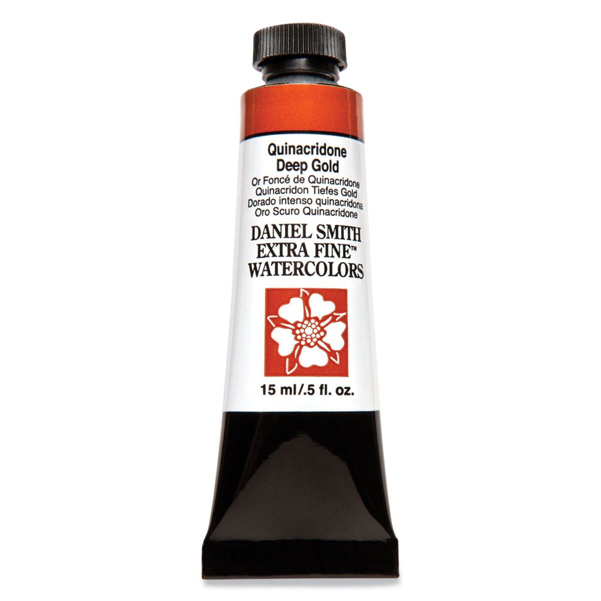 Daniel Smith Extra Fine Watercolor - Quinacridone Deep Gold, 15 ml Tube