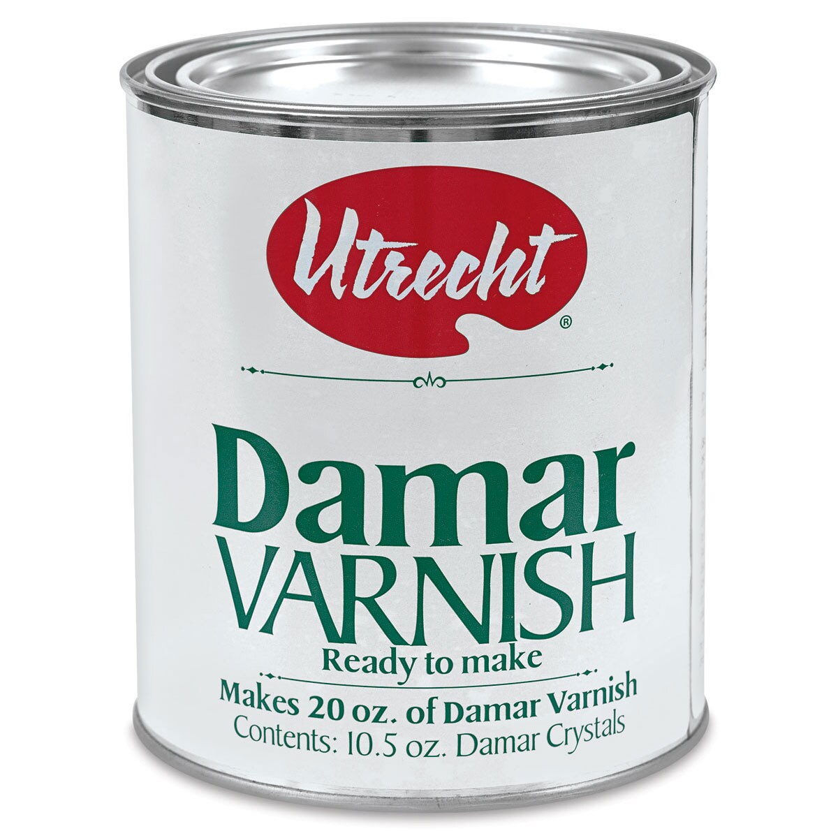 Utrecht Oil Varnish - Ready-to-make Damar Varnish, 10.5 oz can