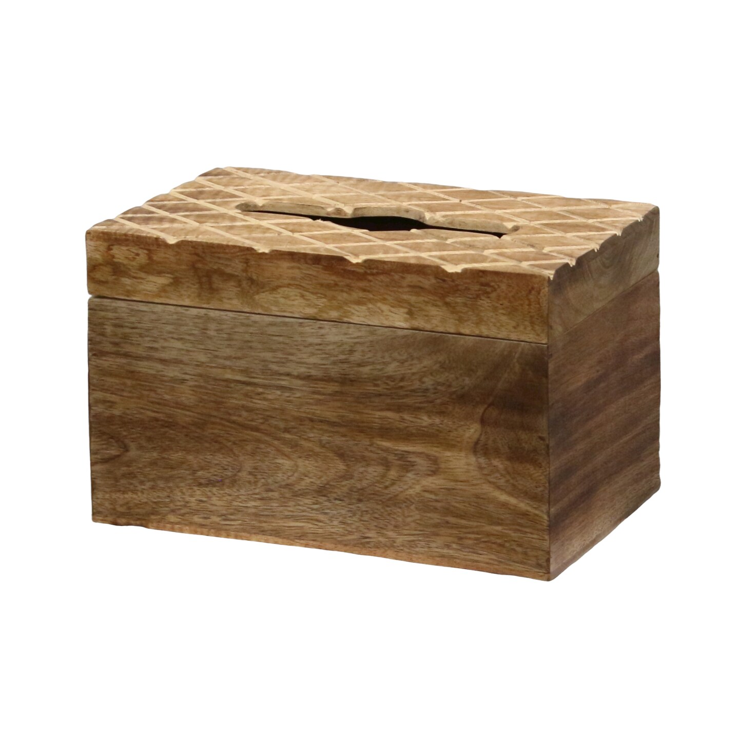 Modern Decorative Paper Facial Tissue Box Holder for Kitchen, Dining Room, and Office