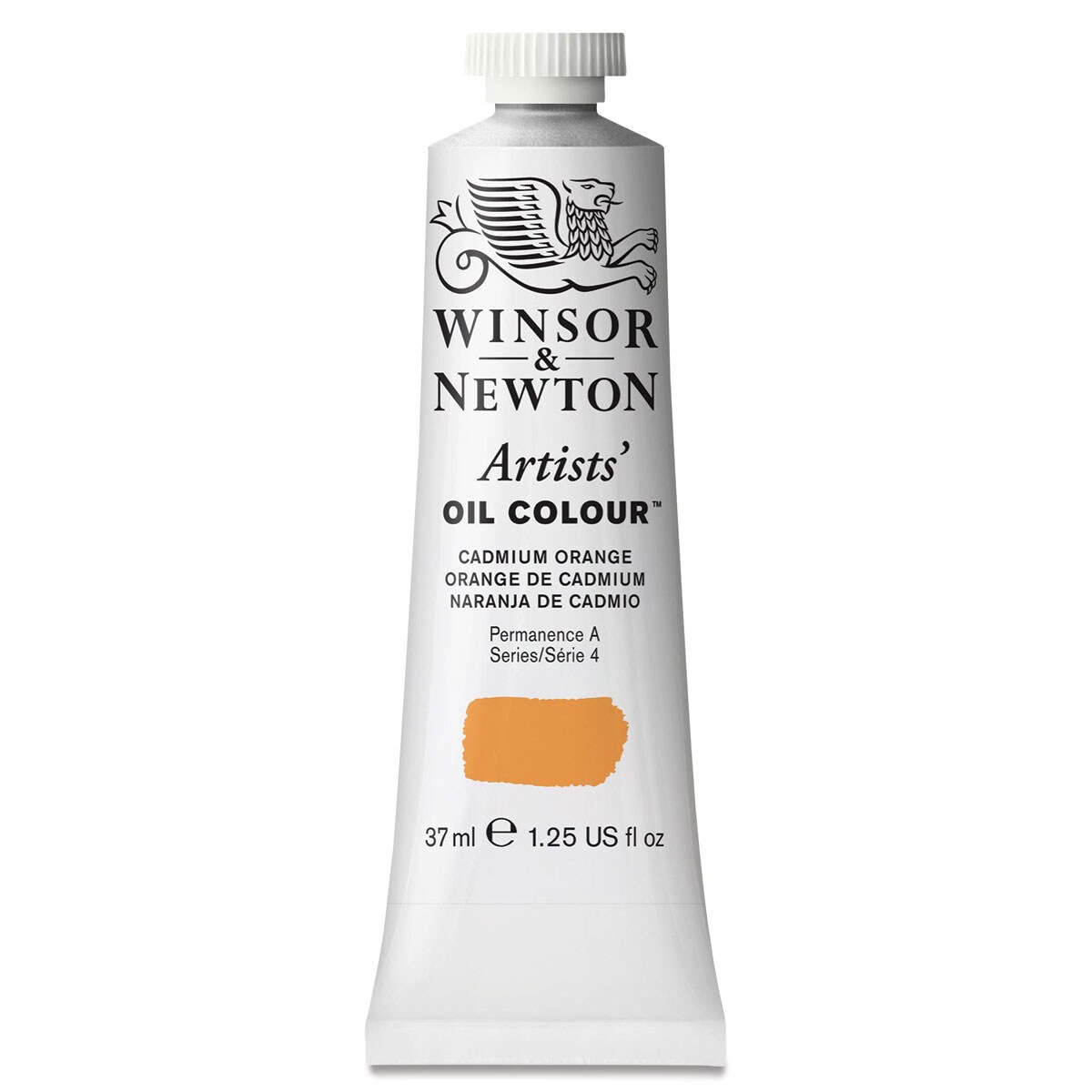 Winsor & Newton Artists' Oil Color - Cadmium Orange, 37 ml tube