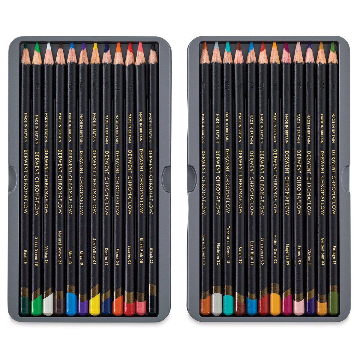 Derwent Chromaflow Colored Pencils - Set of 24