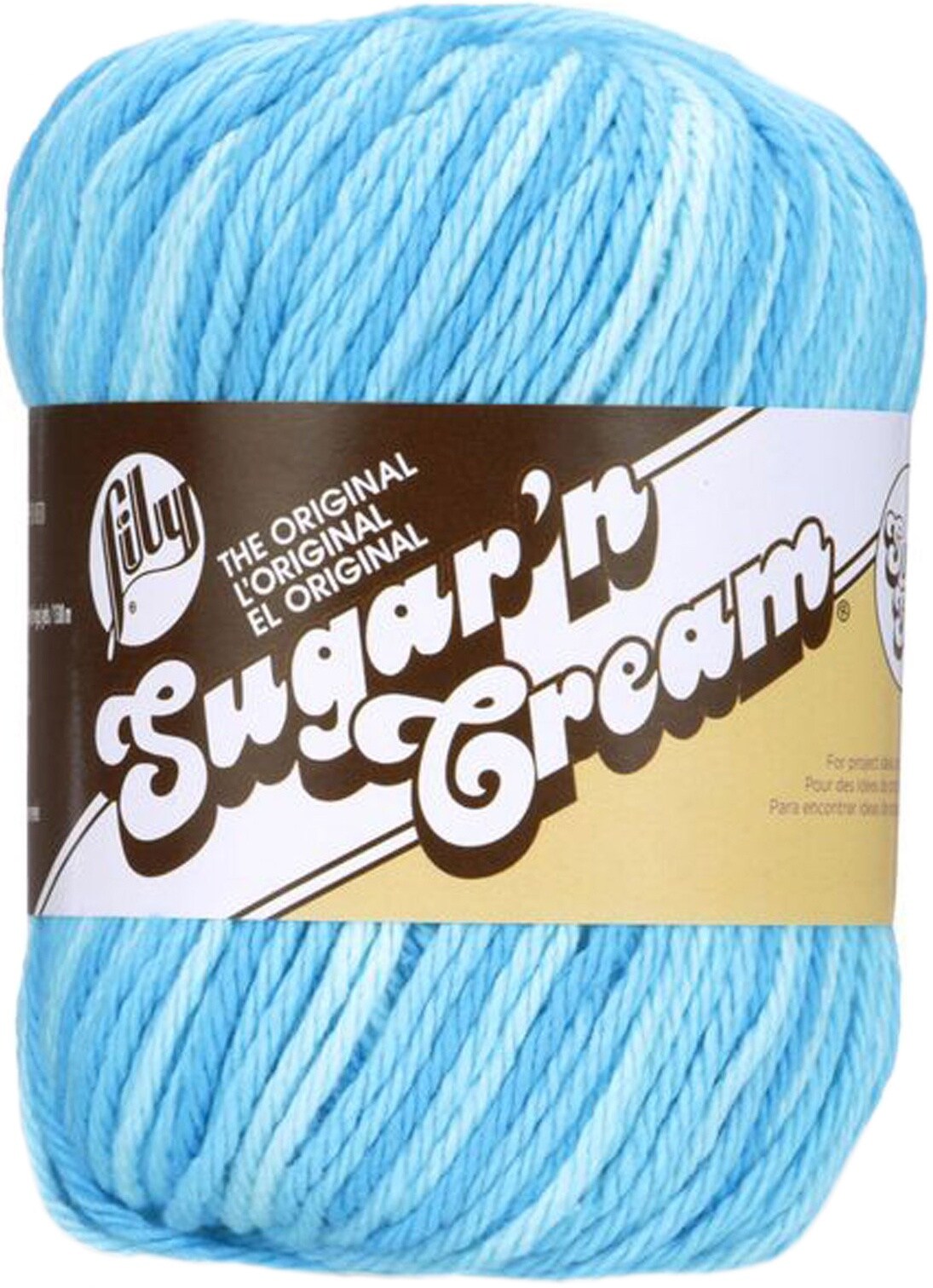 Lily Sugar'n Cream Super Size Yarn, Teal