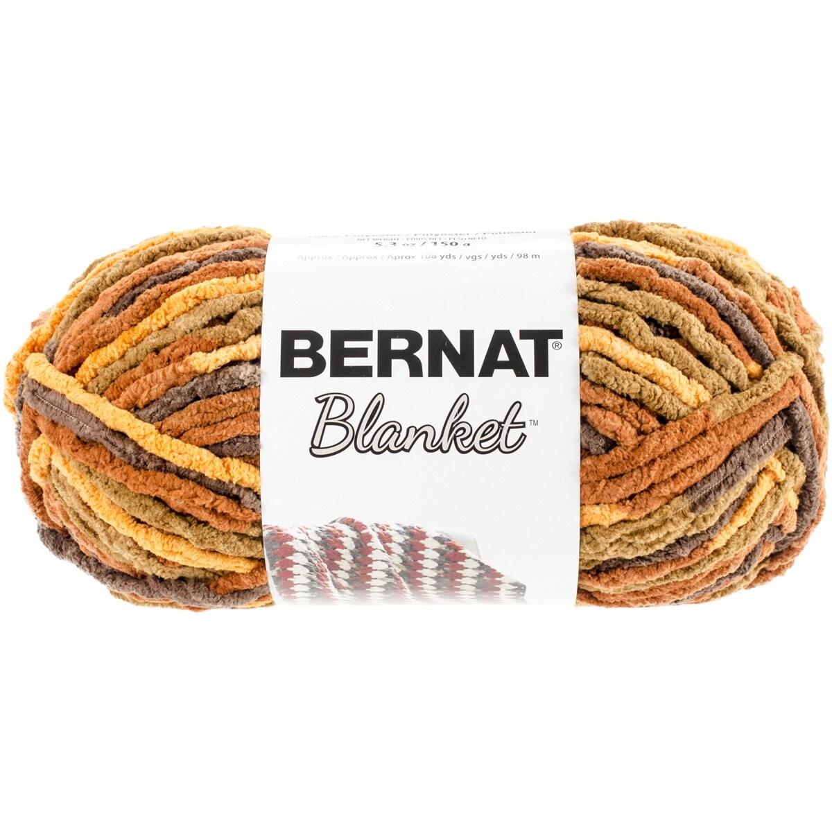 Bernat Blanket Yarn Fall Leaves, Multipack of 3