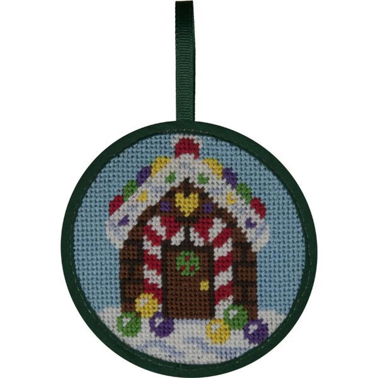 Alice Peterson Stitch-Ups Gingerbread House Needlepoint Ornament Kit
