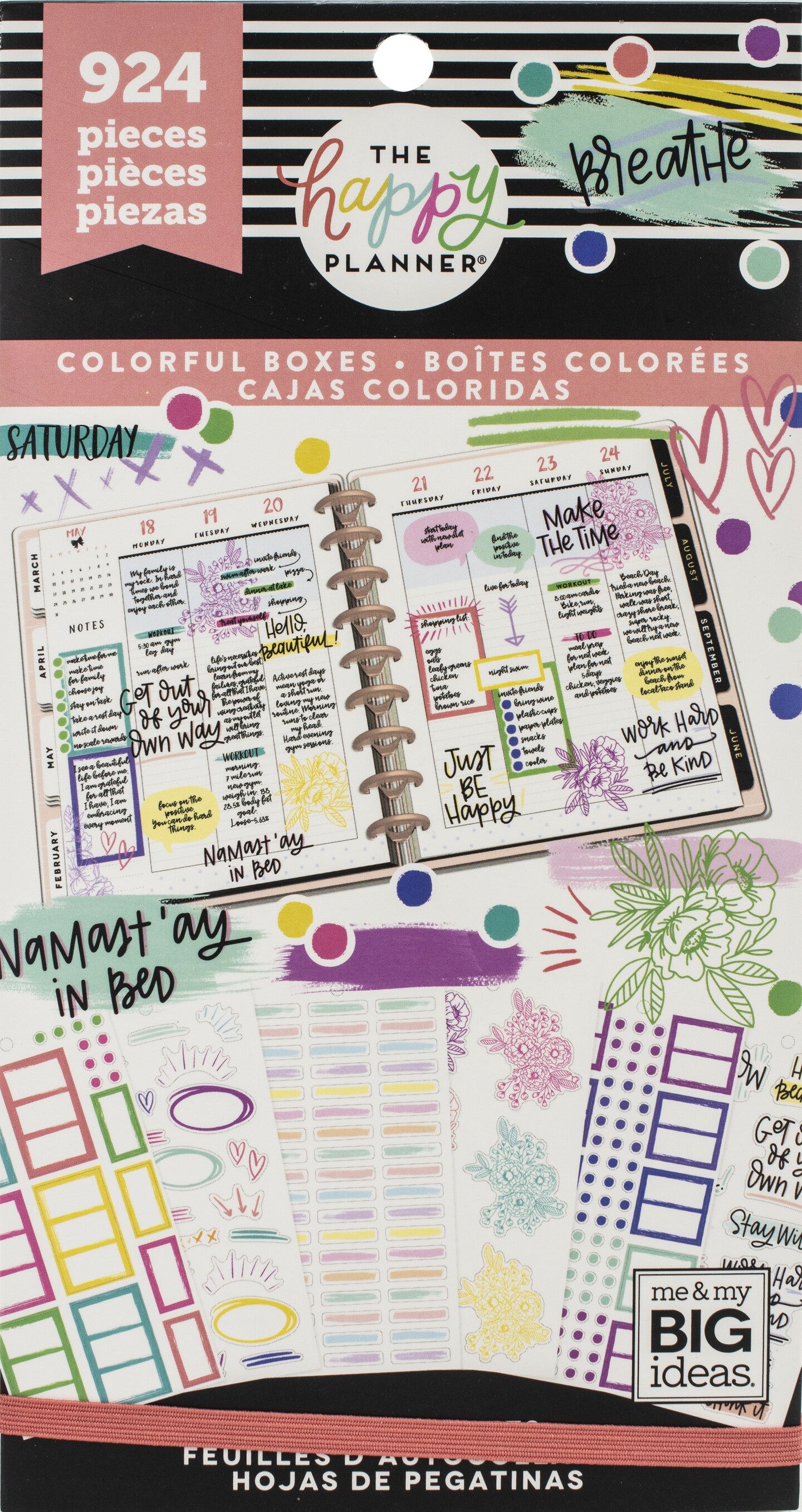 Happy Planner Sticker Value PackHighlights Boxes, 924/Pkg Michaels