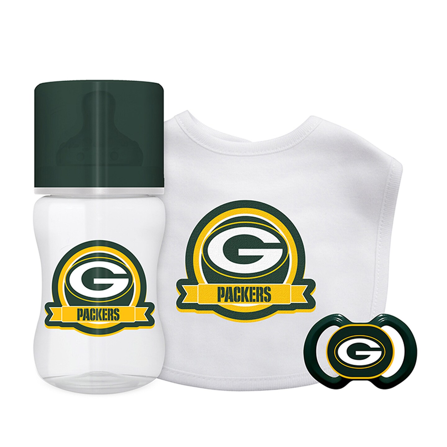 Baby Fanatic Officially Licensed 3 Piece Unisex Gift Set - NFL Green Bay  Packers