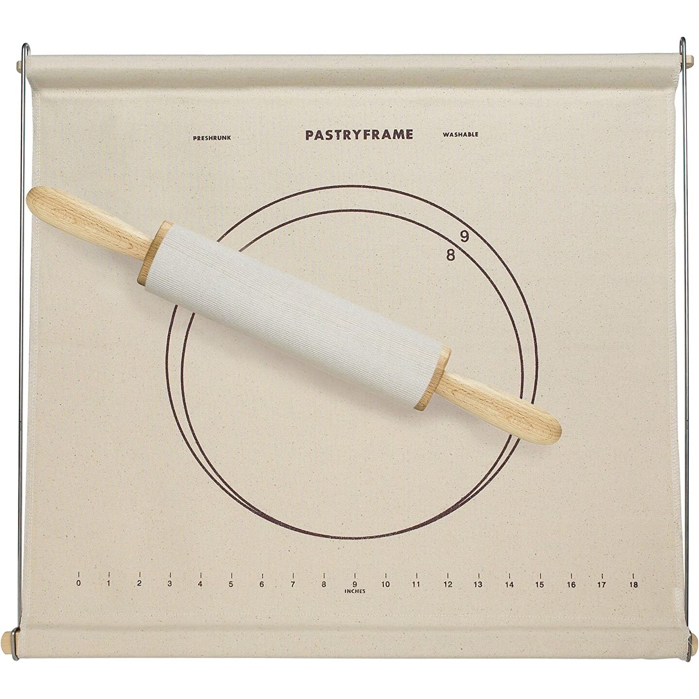 Mrs. Anderson's Baking Pastry Cloth & Rolling Pin Cover Set - Thumbnail 4