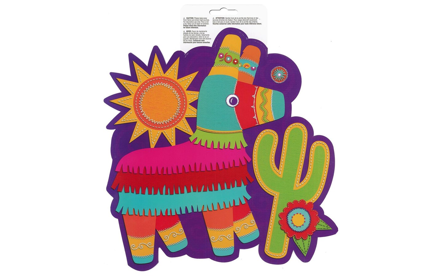 Amscan Paper Cut-Out 10.5&#x22; Pinata