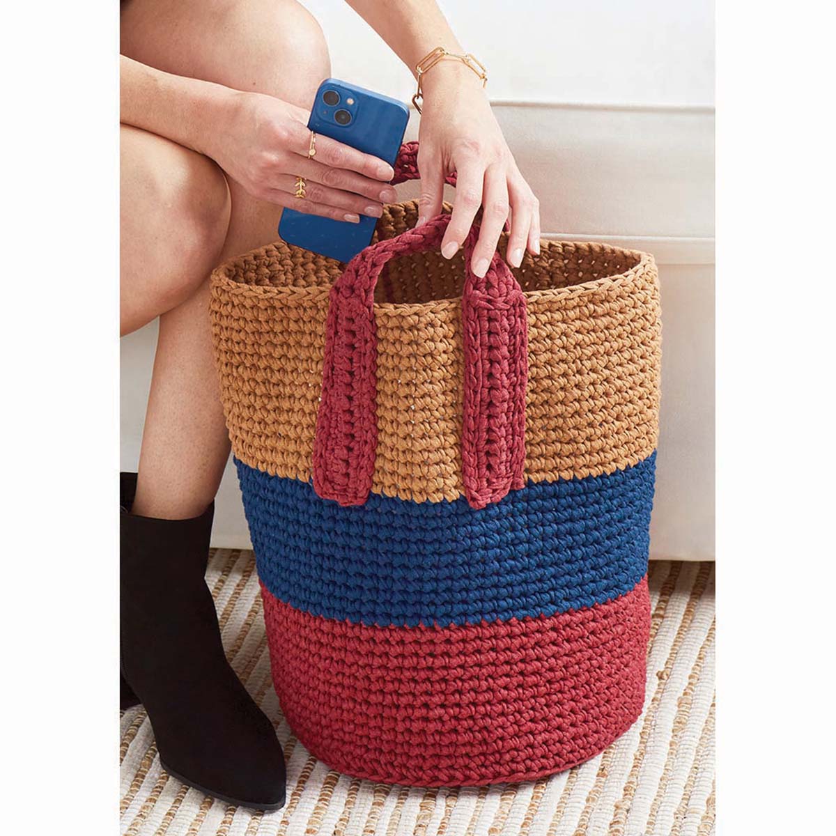 Premier Wesson Tote Crochet Kit Michaels