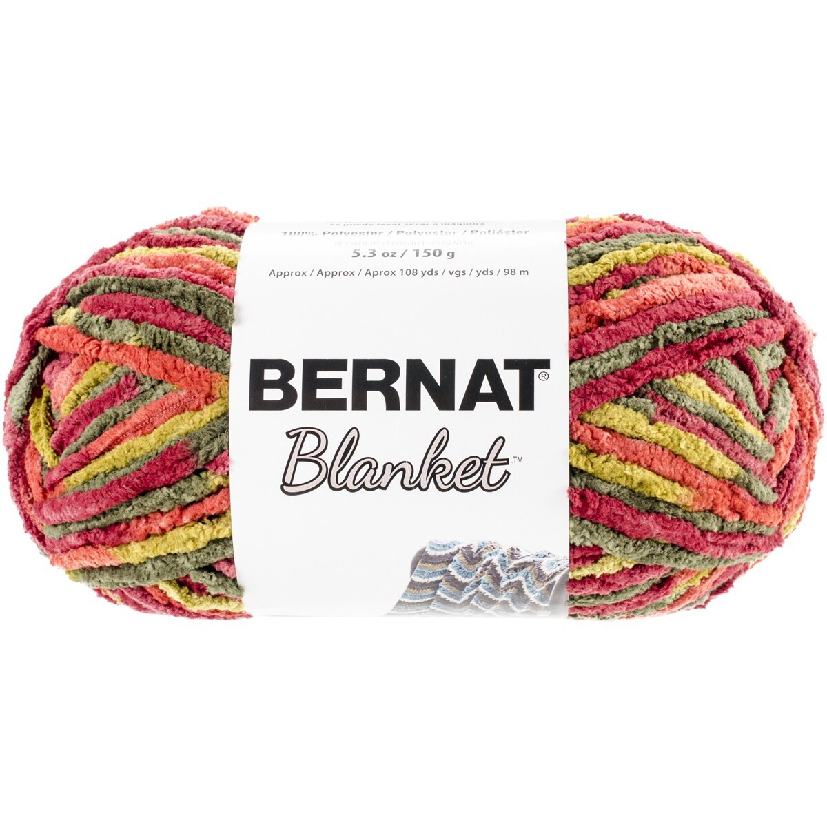 Multipack of 24 - Bernat Blanket Yarn-Harvest