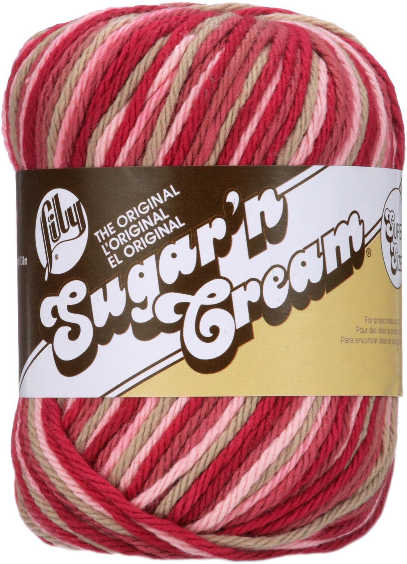 Lily Sugar'n Cream Super Size Worsted Cotton Yarn
