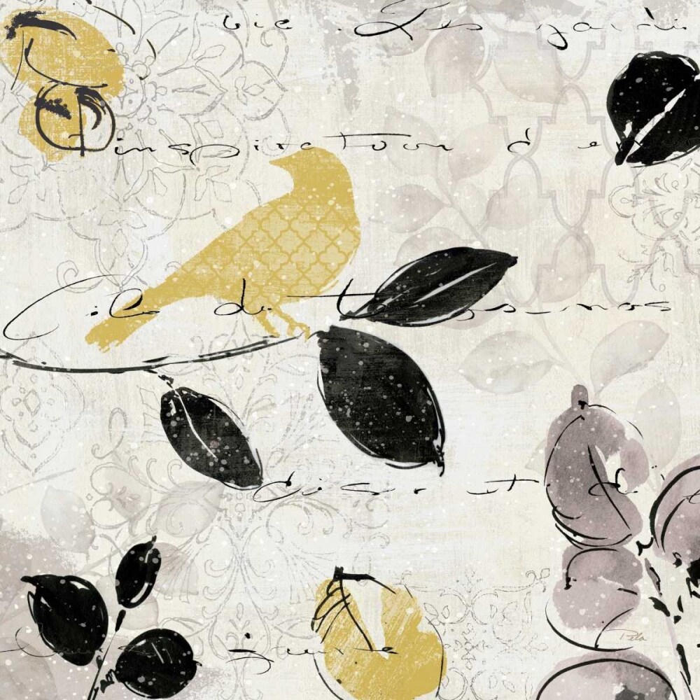Plume and Motif I Poster Print by Pela ERR - Item # VARPDX13836