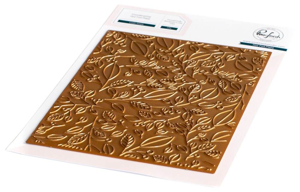 Pinkfresh Studio Hot Foil Plate-Lush Vines