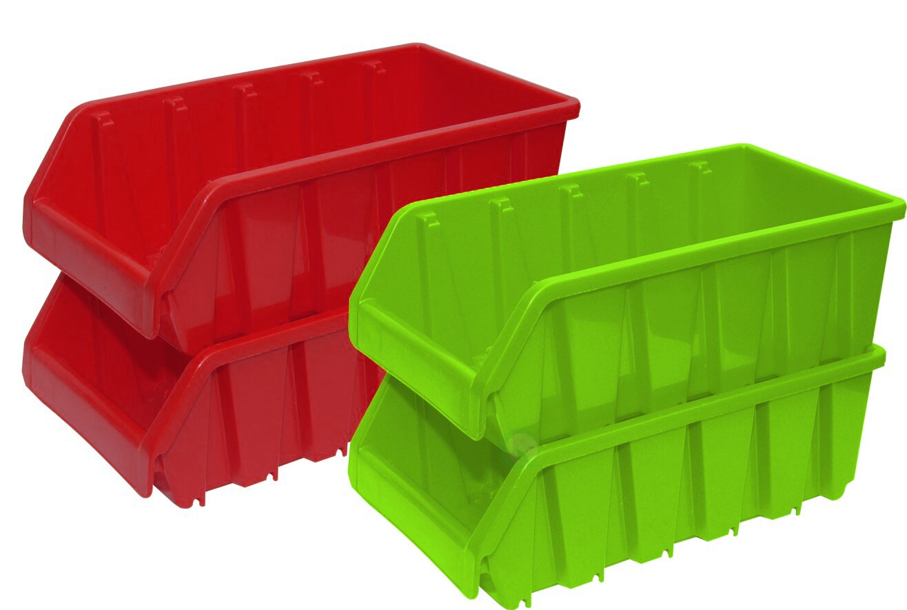 Plastic Storage Stacking Bins