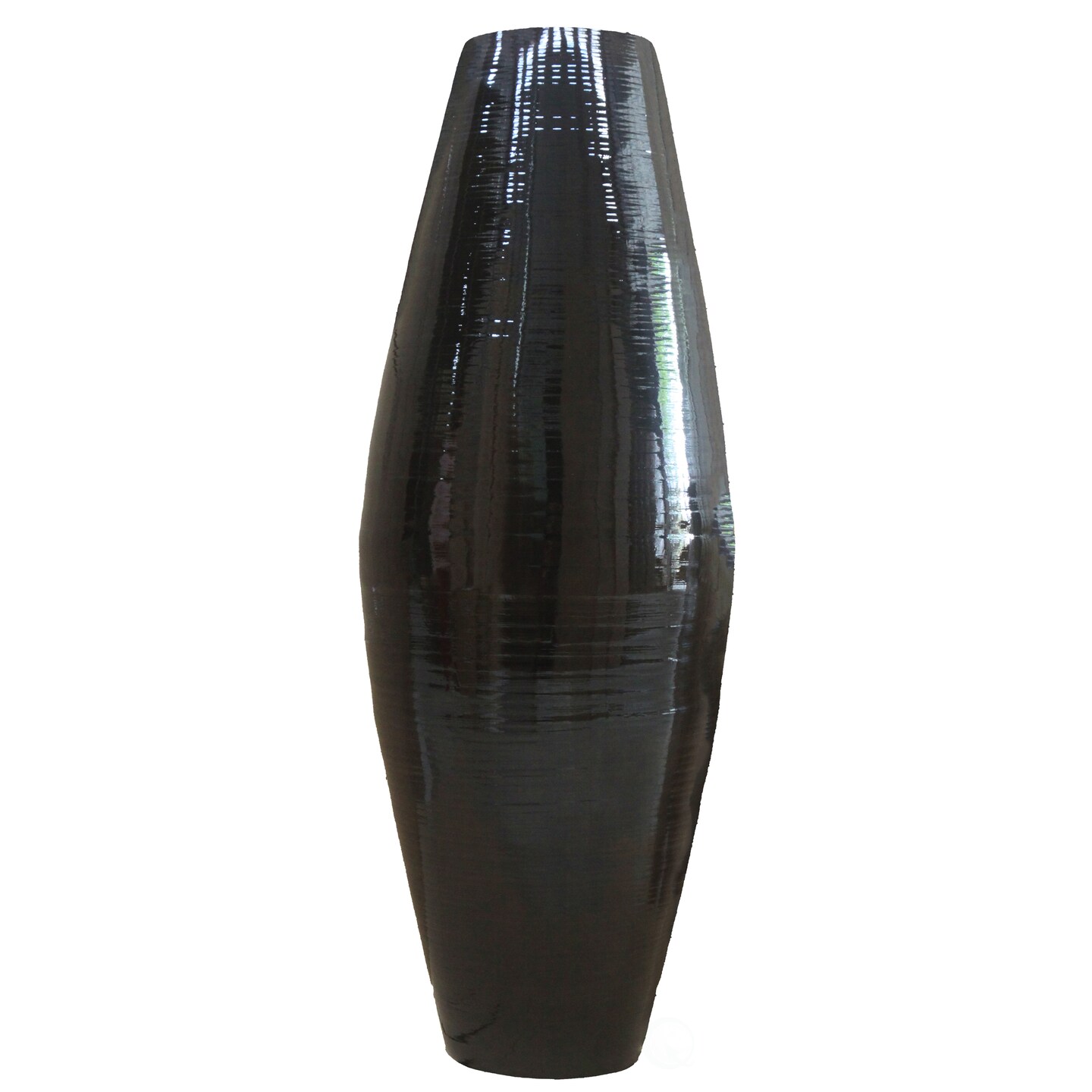 Uniquewise Bamboo Floor Vase Cylinder, For Dining Living Room Entryway Decoration