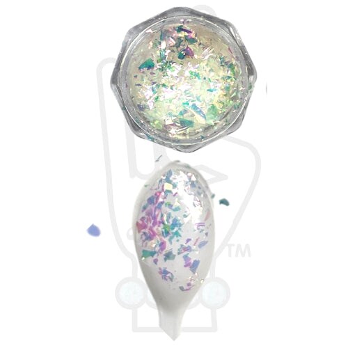 Excited Pearl Premium Color-shift Aurora Pigment Flakes TUMBLER MAKER&#x27;S CHOICE