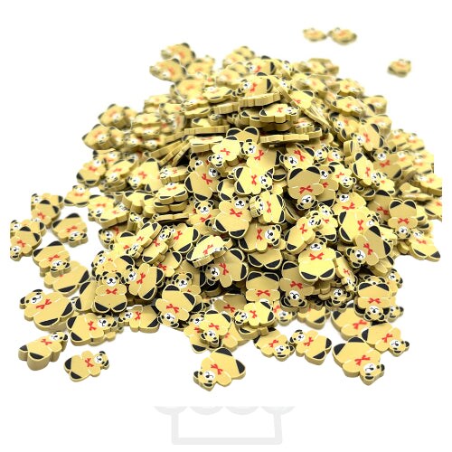 Teddy Bears Polymer Clay Pieces for Epoxy and UV Resin Art