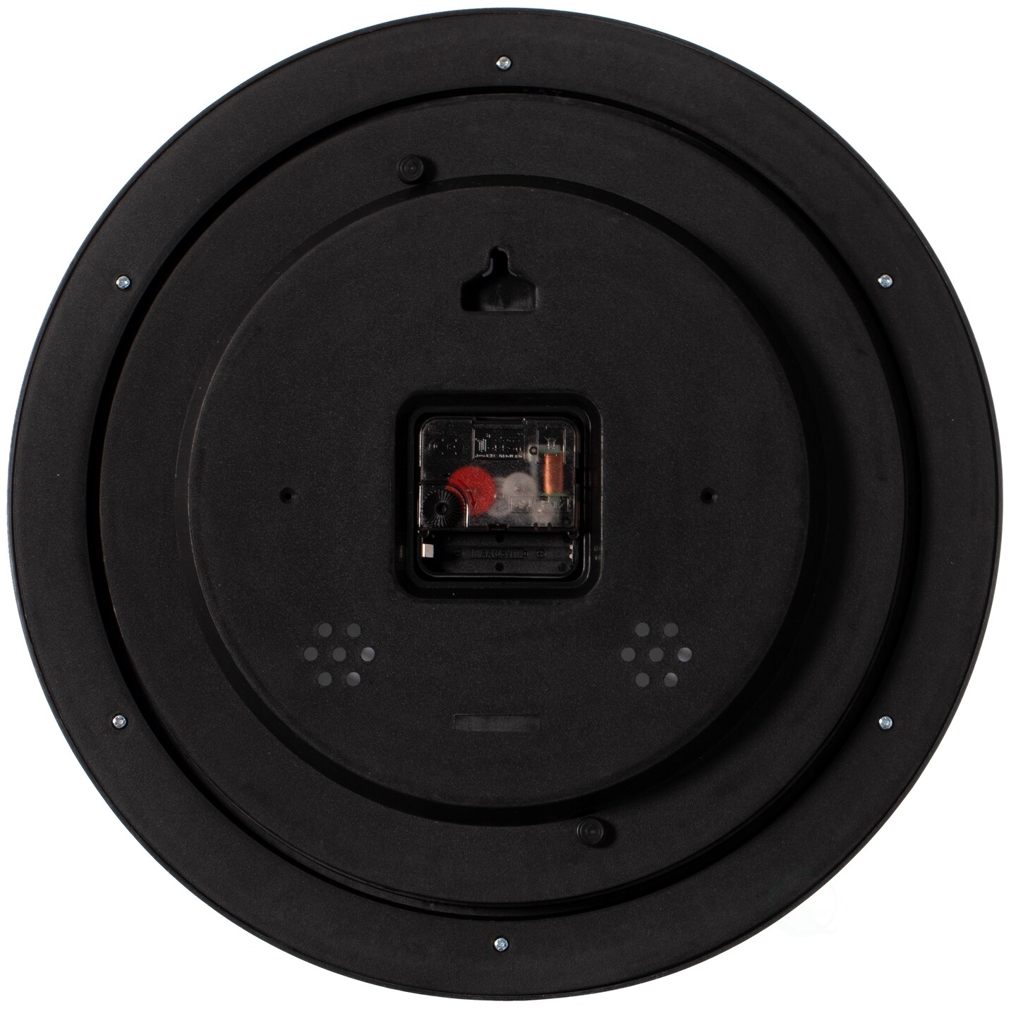 Decorative Classic Round Wall Clock For Living Room, Kitchen, Dining Room, Plastic