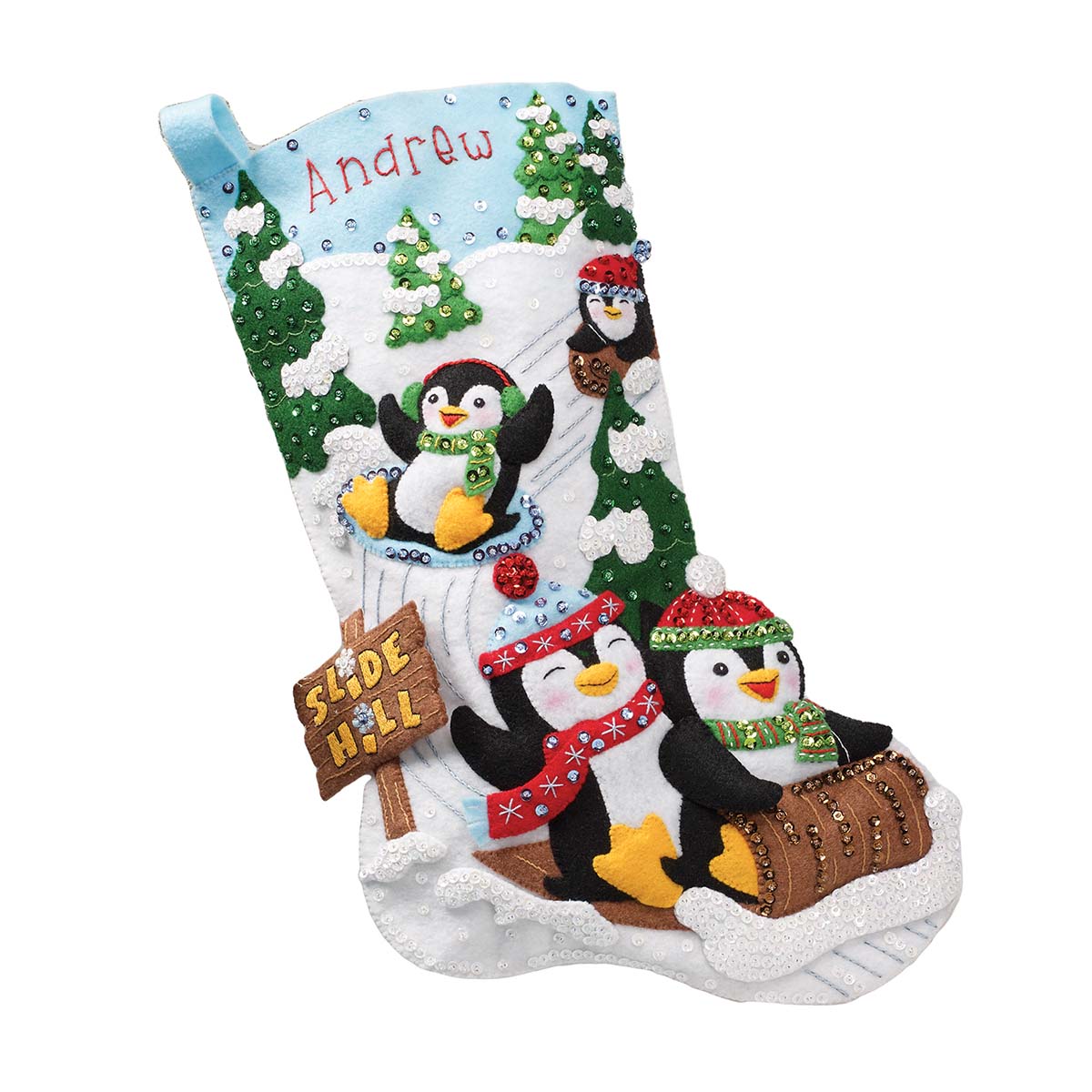 bucilla-penguins-at-play-stocking-kit-michaels