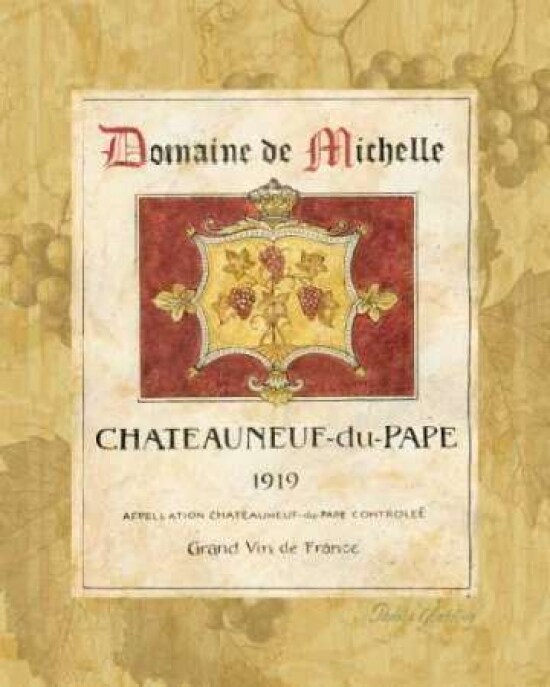 Chateauneuf du Pape Poster Print by Pamela Gladding - Item # VARPDXGLA301