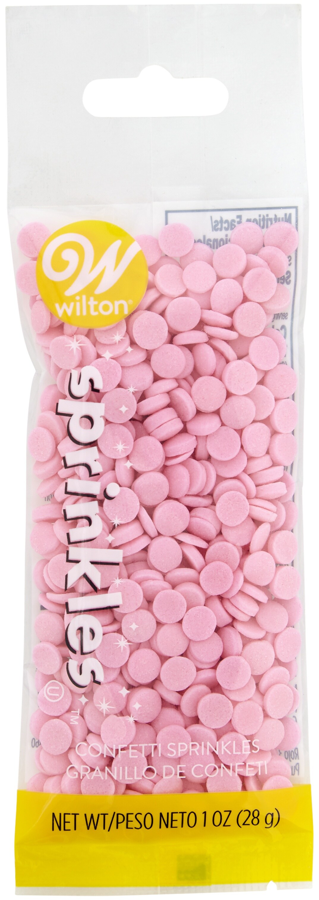 Sprinkles 1Oz-Light Pink Confetti