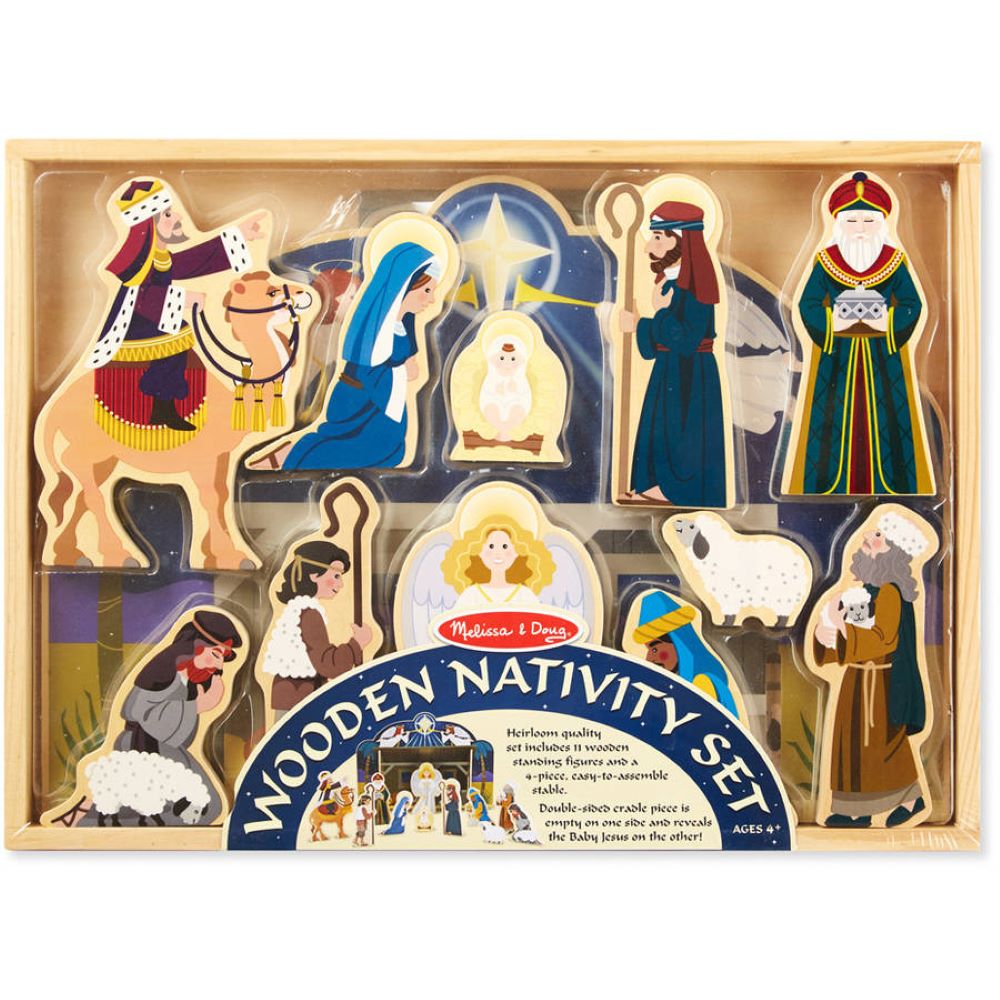 Nativity Arts and Crafts Box. Christmas Art Box for Kids.