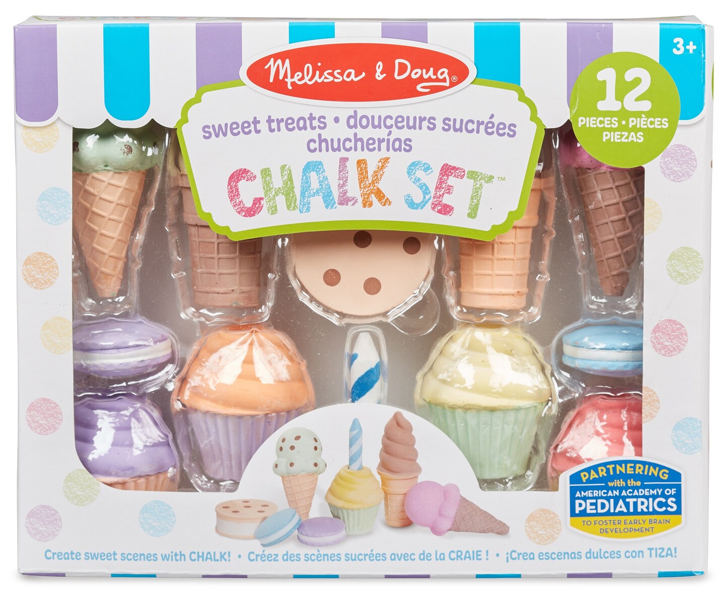 Melissa &amp; Doug Ice Cream And Cake Chalk Set | Michaels