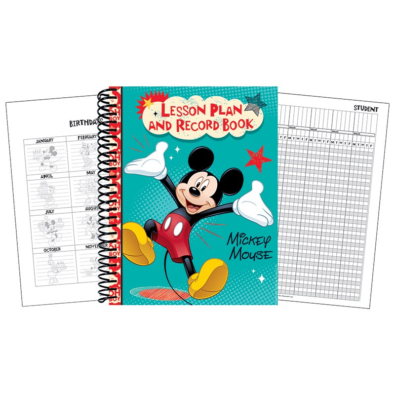 Mickey&#xAE; Lesson Plan &#x26; Record Book