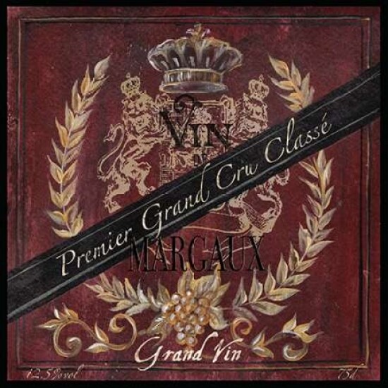 Grand Vin Wine Label IV Poster Print by  Tre Sorelle Studios - Item # VARPDXRB7630TS