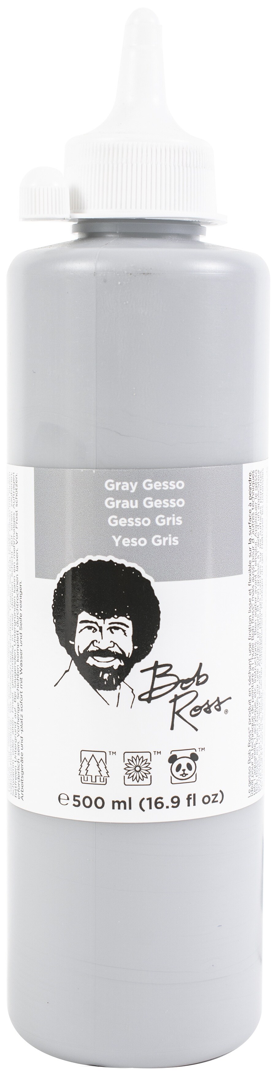 Bob Ross Gesso 16OzGray Michaels