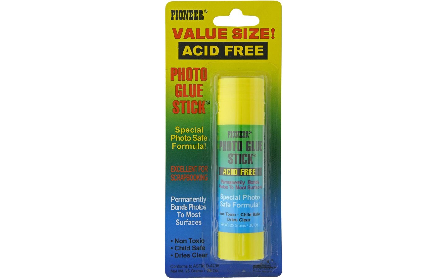 Pioneer Photo Glue Stick Pkg 25gm